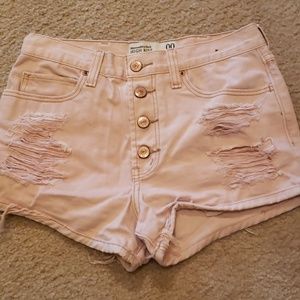 High rise shorts
